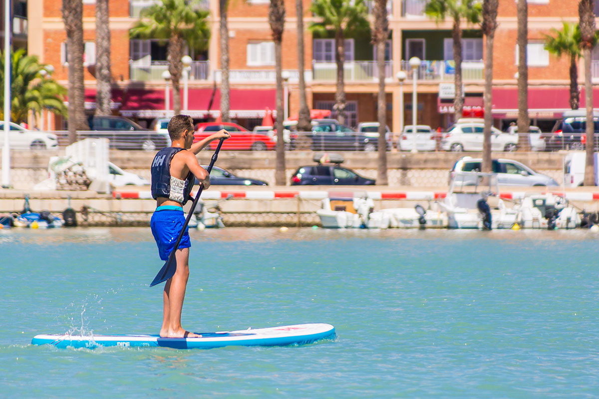 Paddle surf a Benicarló. Inspiramar.