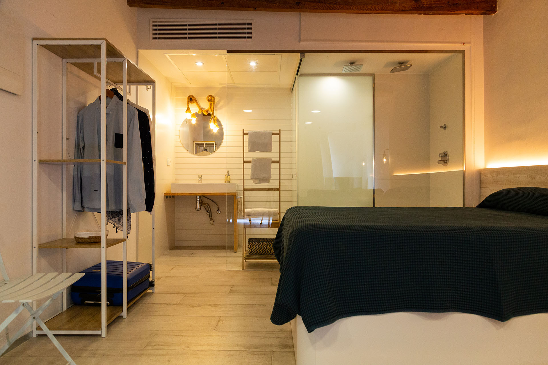 Inspiramar, lofts con ducha doble en Benicarló.