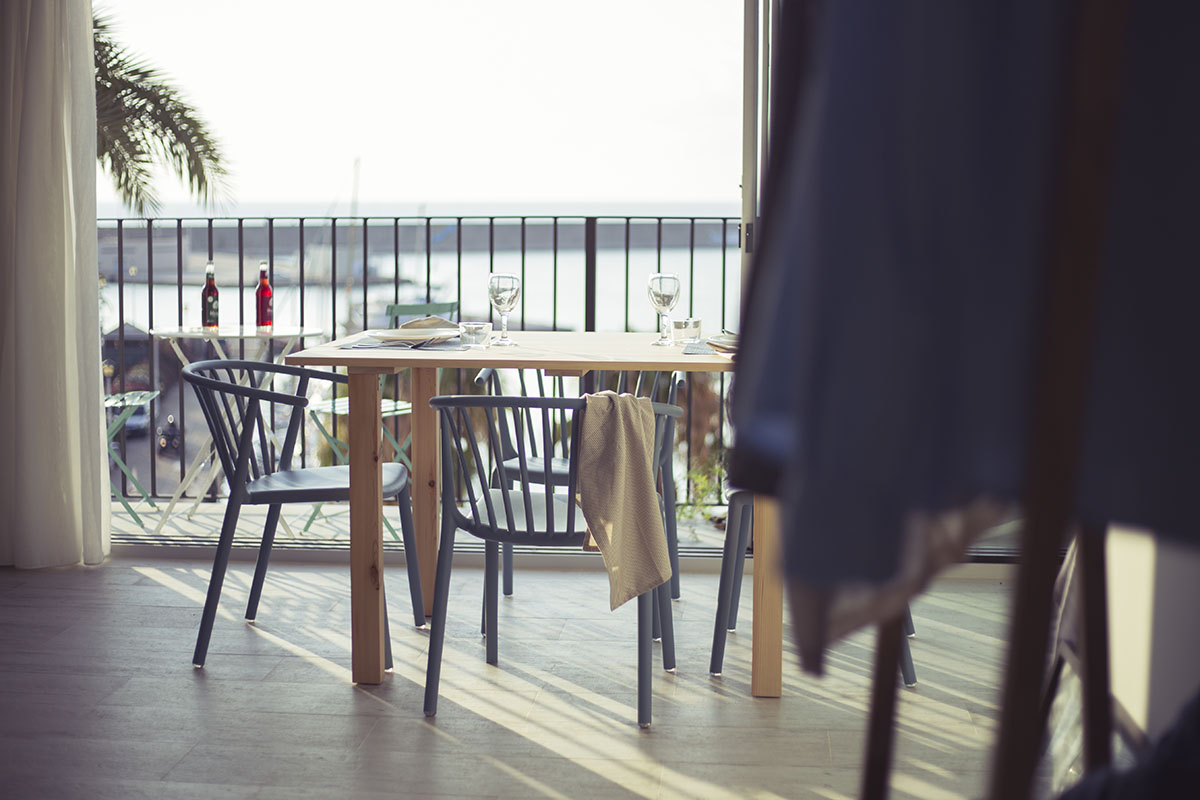 Inspiramar, a holiday apartment in Benicarló with sea views.