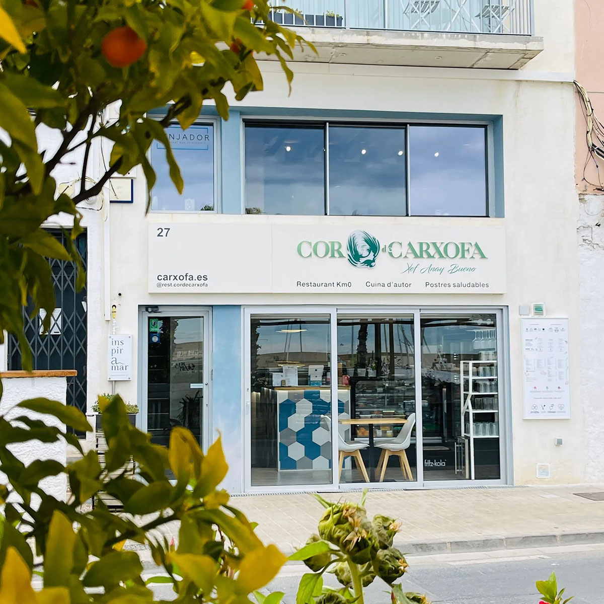 Cor de Carxofa restaurante saludable en Benicarló.