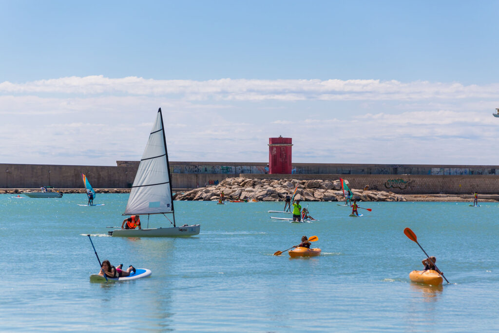 Inspiramar, estancia en un lugar pintoresco cerca de Peñíscola. Puerto de Benicarló.