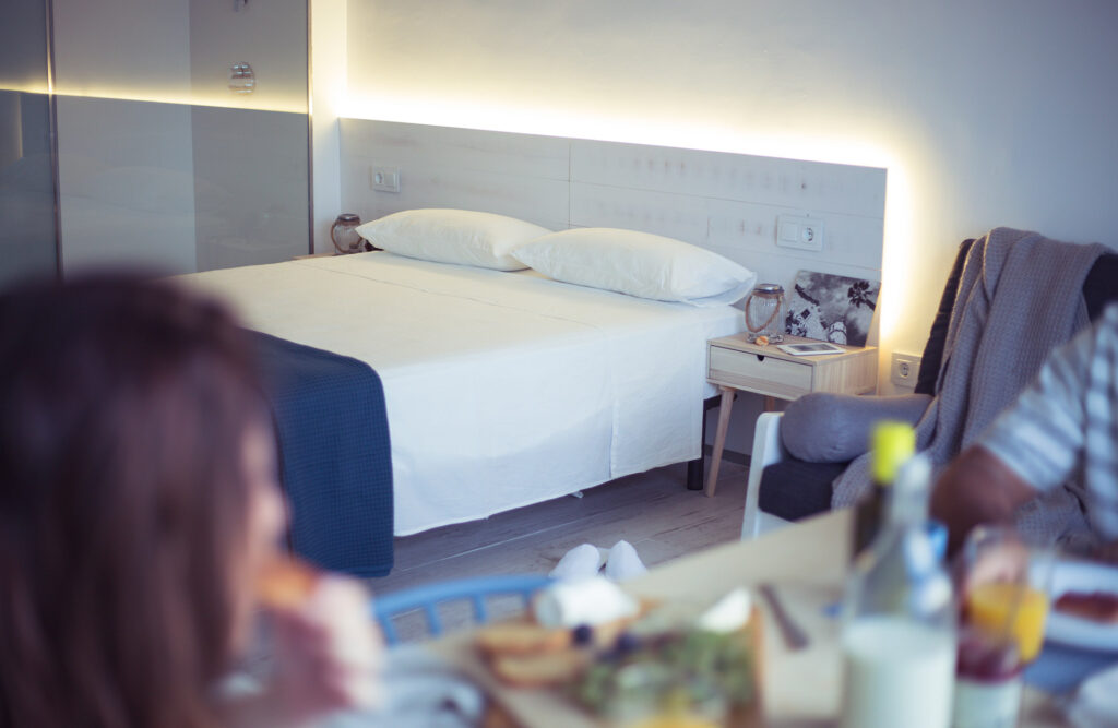 Inspiramar, comparativa dels millors hotels a Peníscola. Habitació d´Inspiramar.